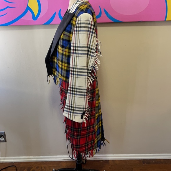 Moschino Couture Men's Plaid Wool Tuxedo Jacket NWT - Picture 9 of 16